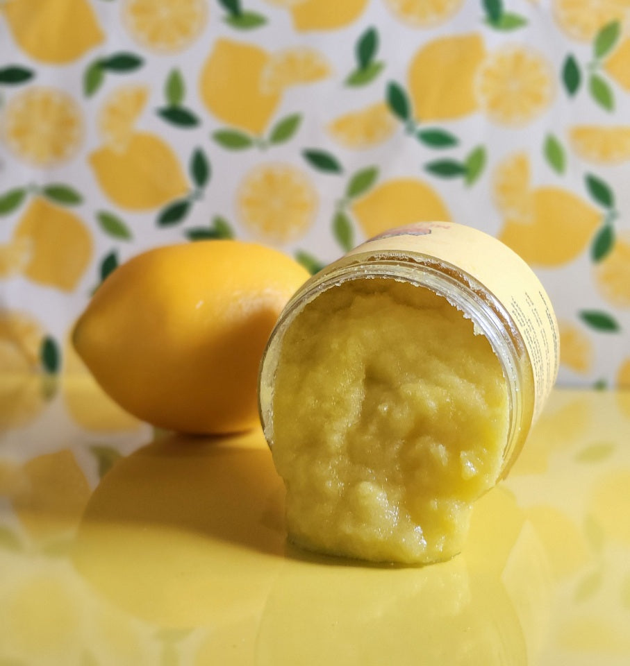 Lemon Meringue Whipped Sugar Scrub