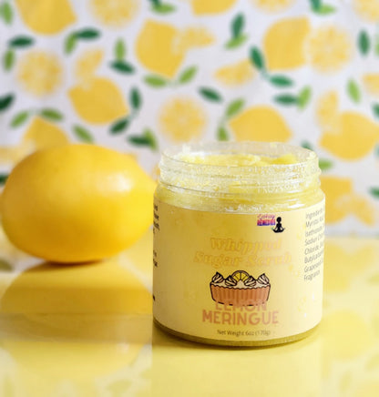 Lemon Meringue Whipped Sugar Scrub