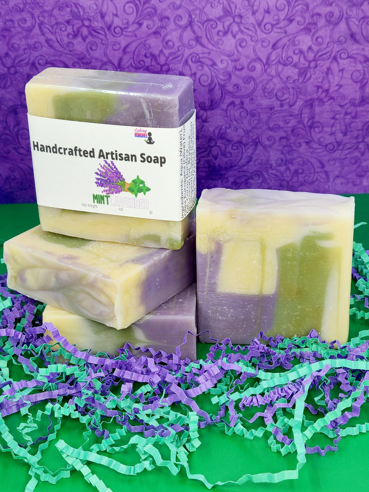 Mint Lavender Handmade Soap