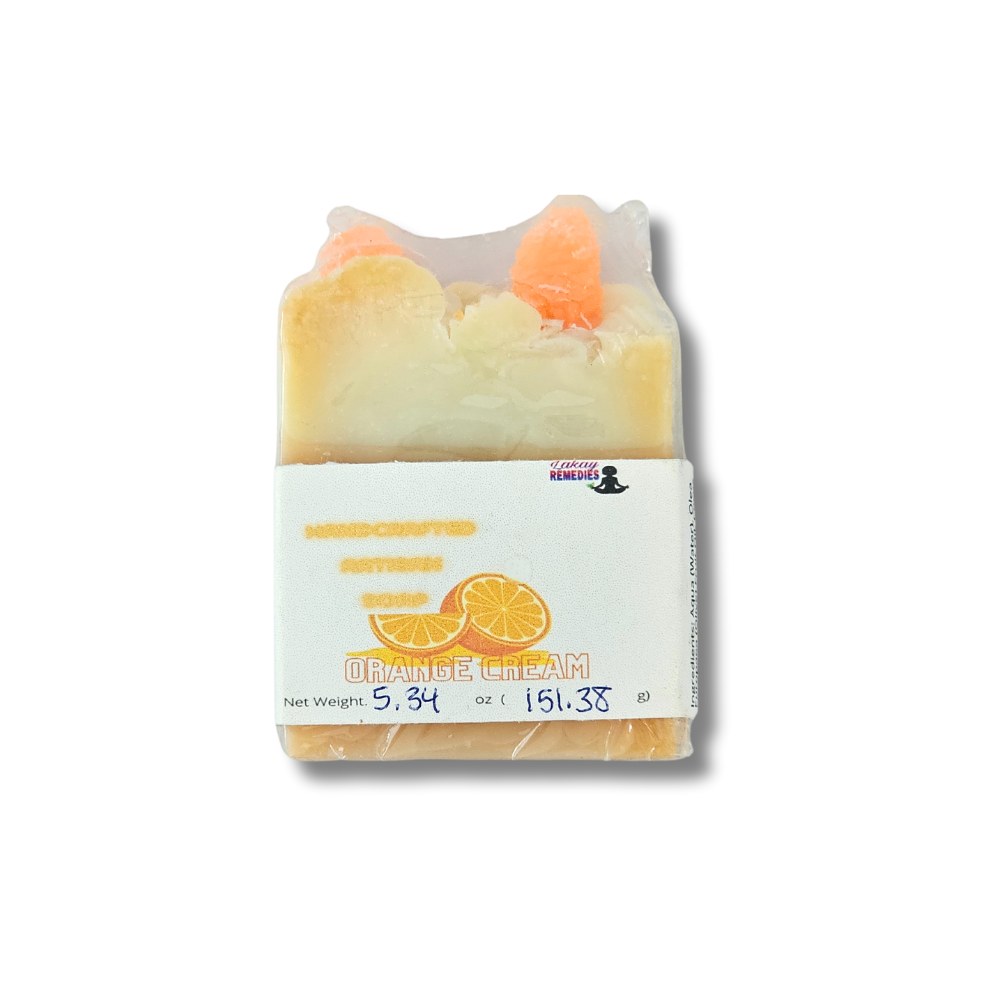 Orange Cream Handmade Soap