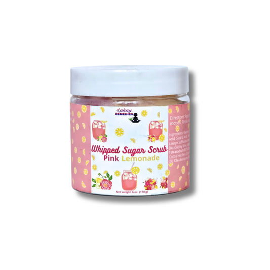 Pink Lemonade Whipped Sugar Scrub