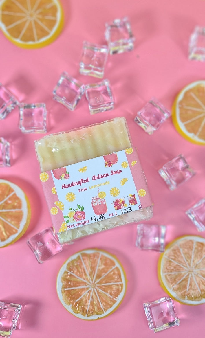 Pink Lemonade Handmade Soap