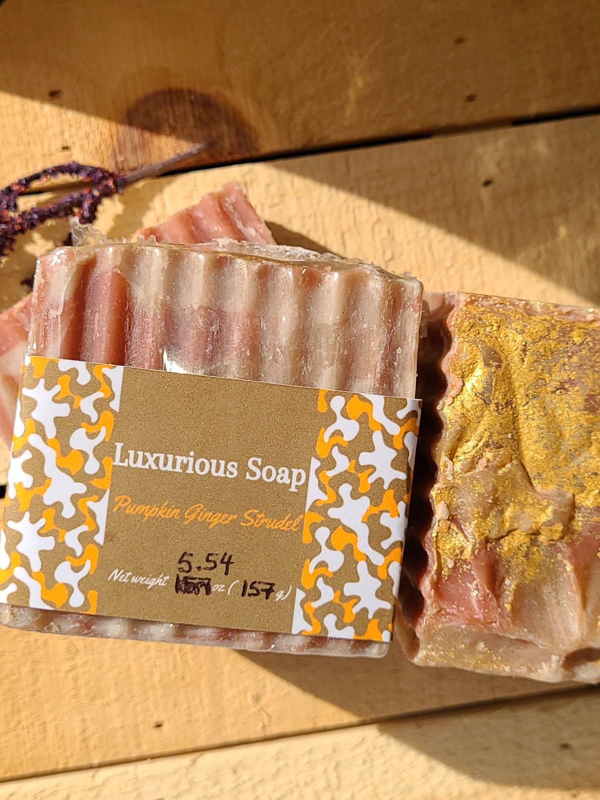 Pumpkin Ginger Strudel Soap