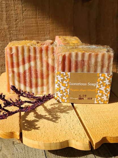 Pumpkin Ginger Strudel Soap