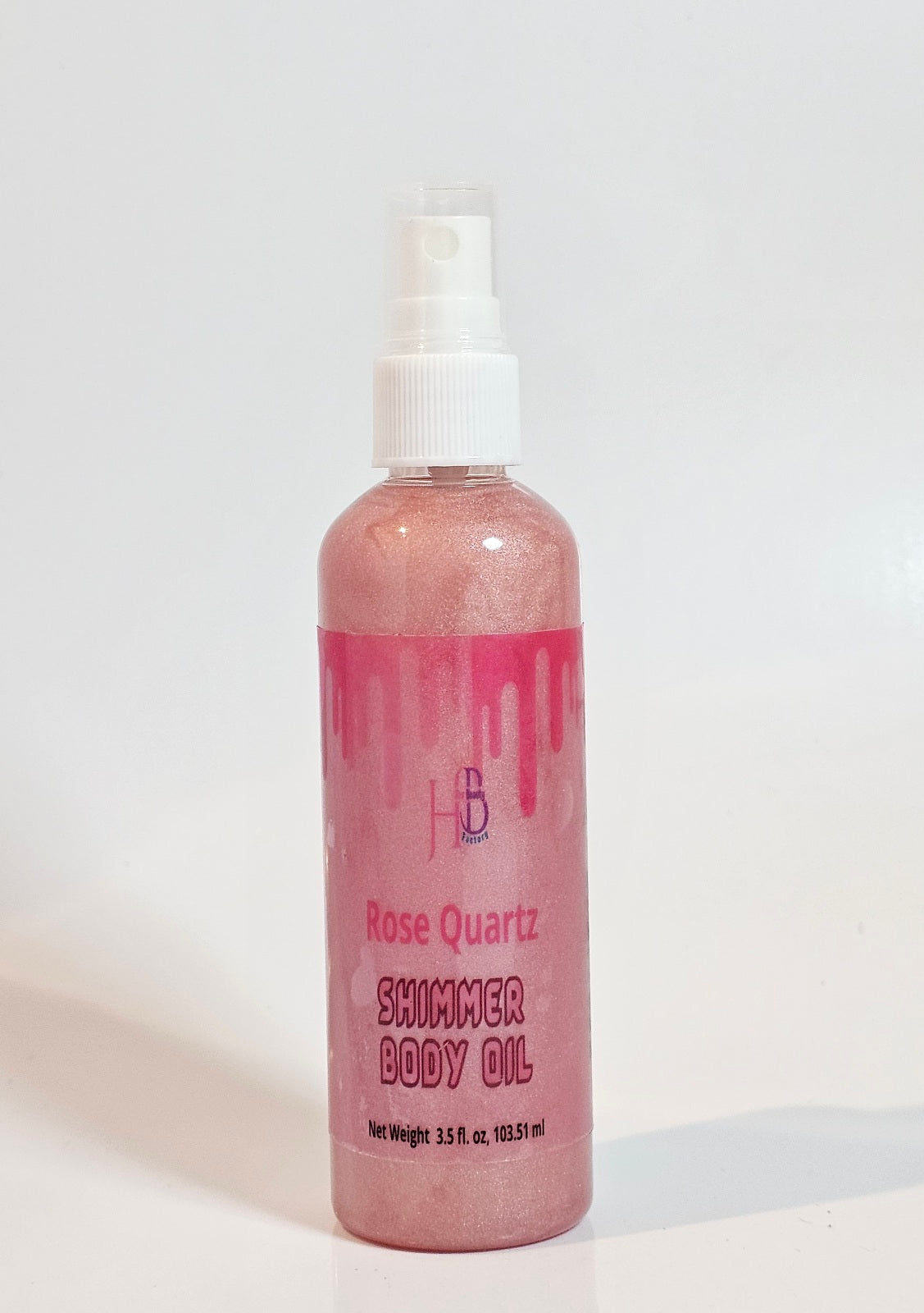 Rose Quartz Shimmer Body Oil