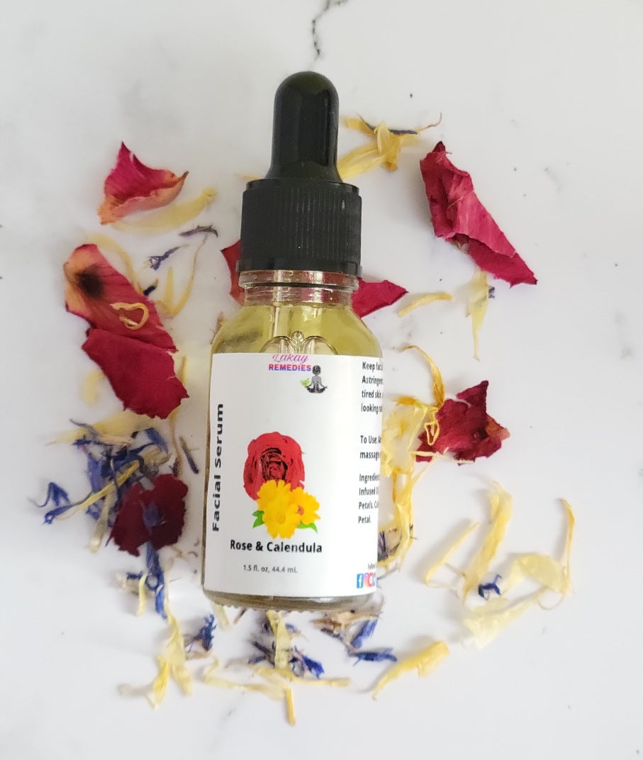 Rose & Calendula Facial Serum