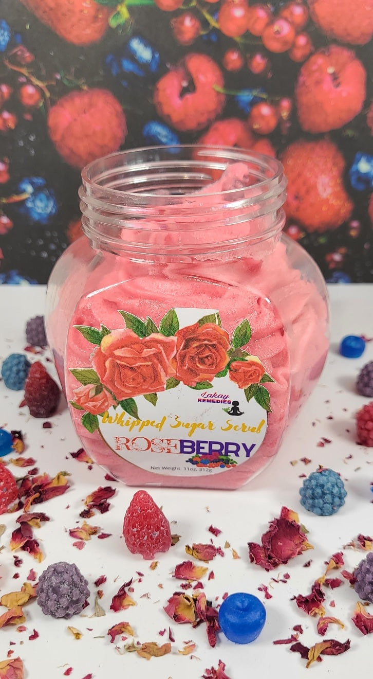 Roseberry Whipped Sugar Scrub