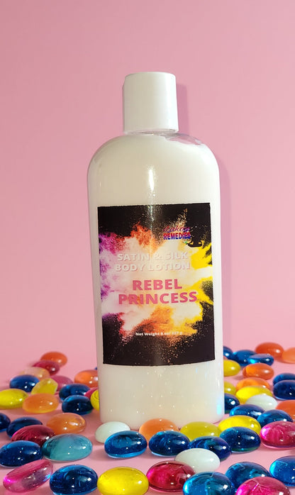 Rebel Princess Satin & Silk Body Lotion