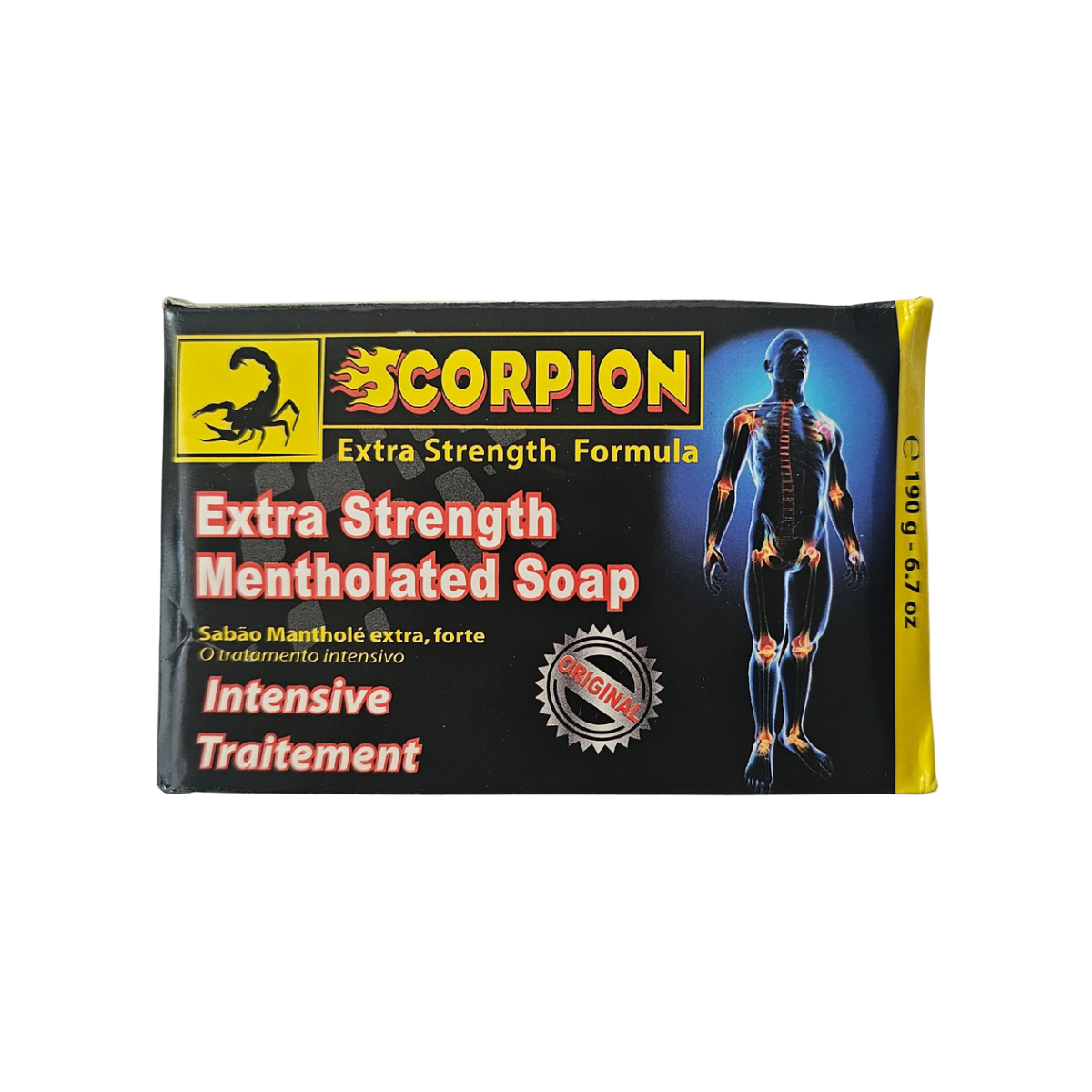 Scorpion Extra Strength Mentholated Soap