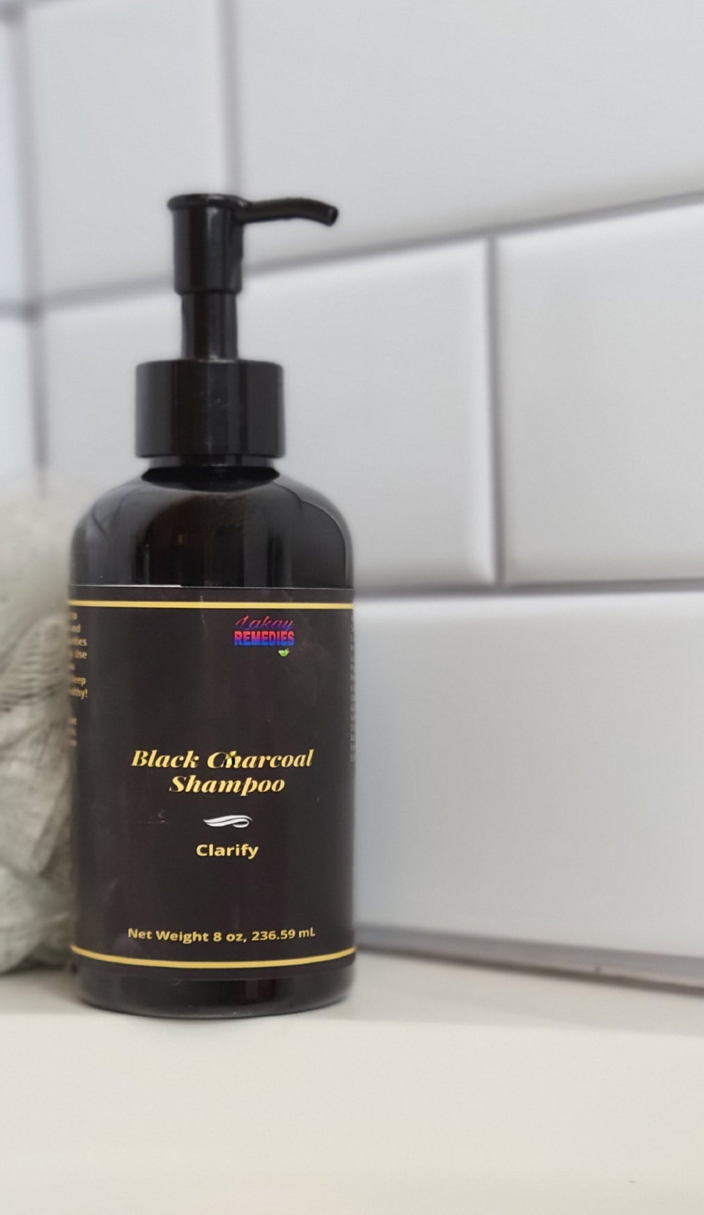 Charcoal & Pink Grapefruit Clarifying Shampoo