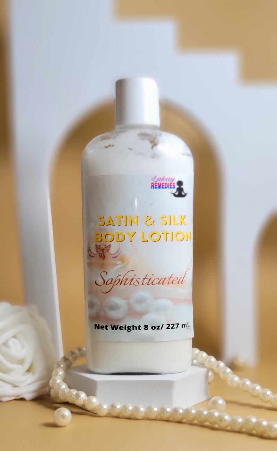 Sophisticated Satin & Silk Body Lotion