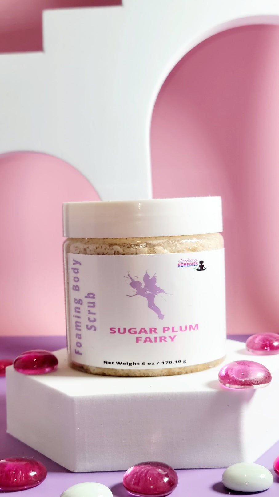 Sugar Plum Fairy Foaming Body Scrub