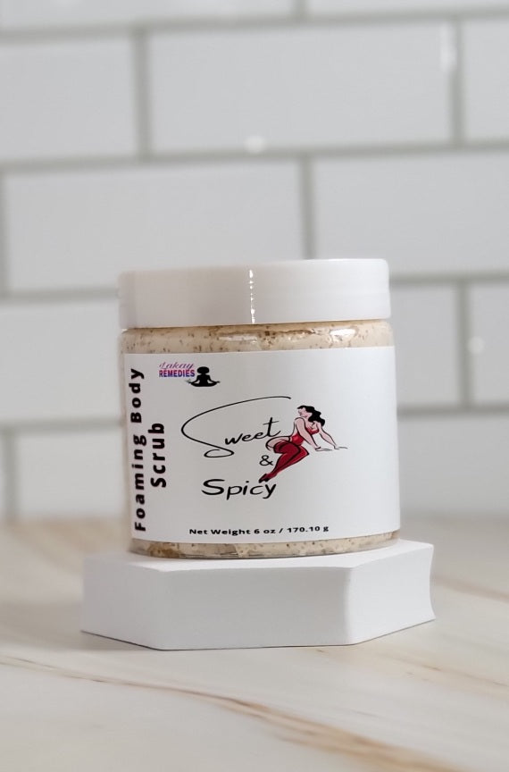 Sweet & Spicy Foaming Body Scrub