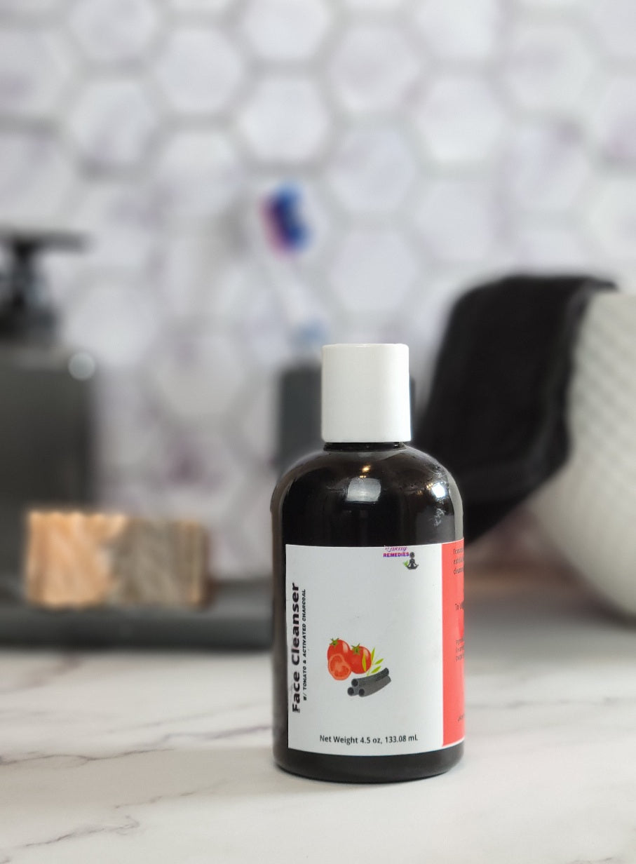 Tomato & Activated Charcoal Face Cleanser