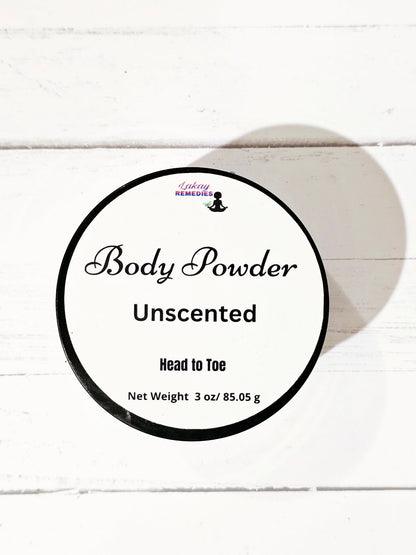 Unscented Elegance Head to Toe Body Powder