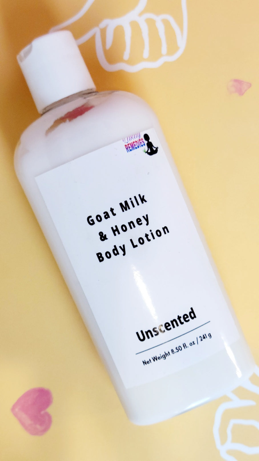 Unscented Goat Milk & Honey Body Lotion