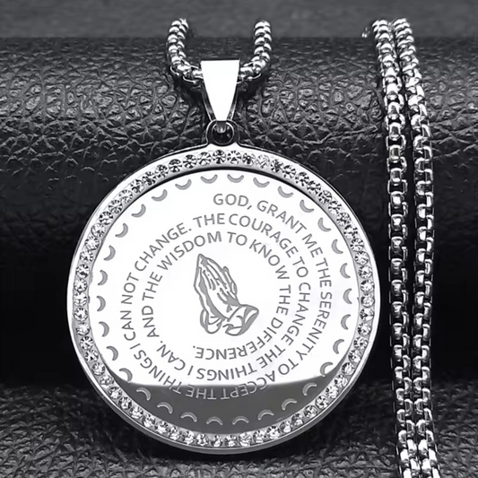 Serenity Prayer Necklace