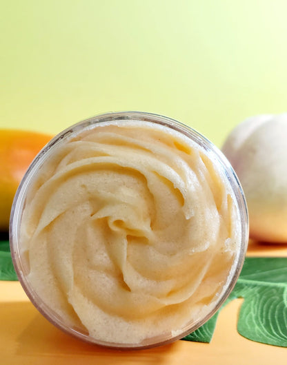 Peach Mango Whipped Sugar Scrub