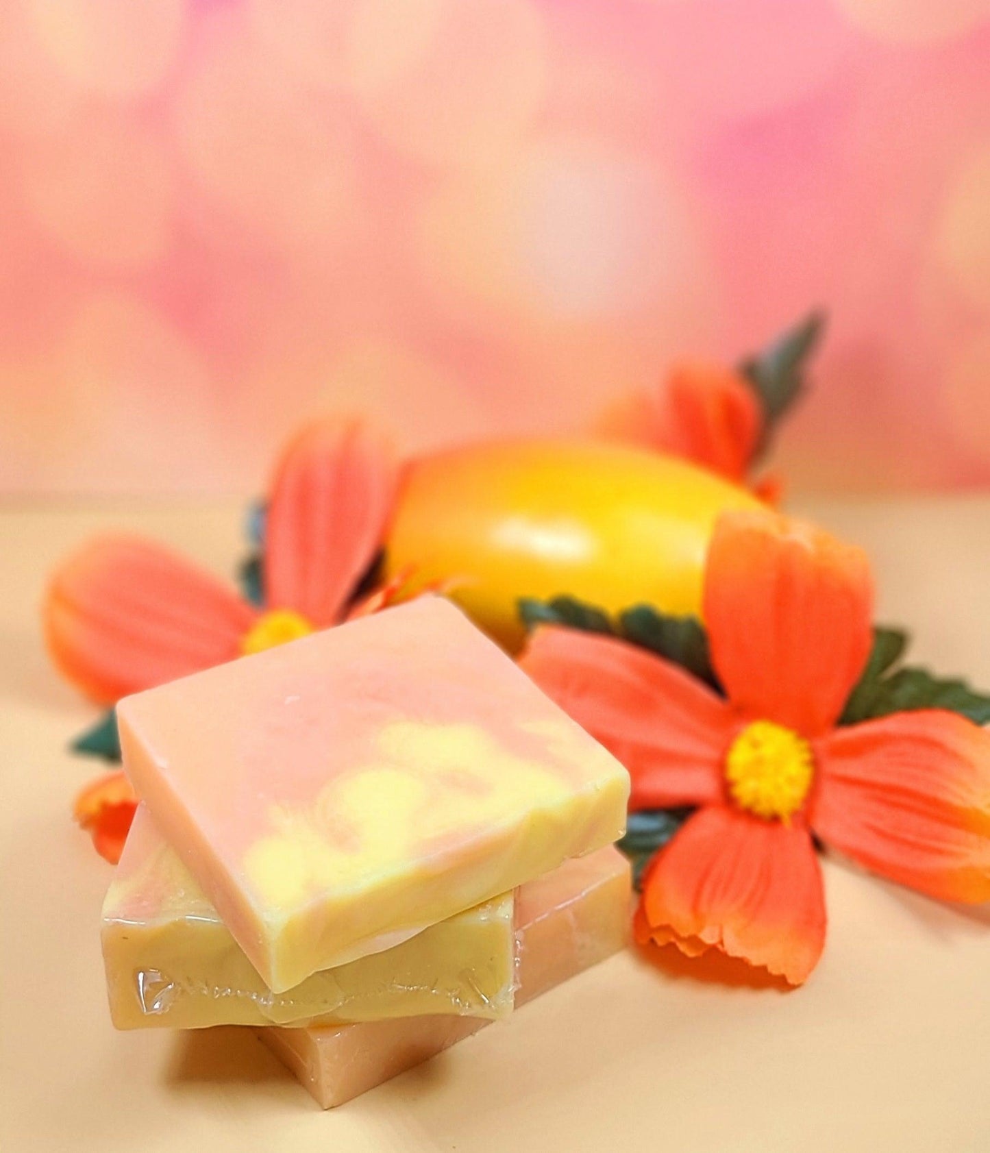 Peach Mango Handmade Soap