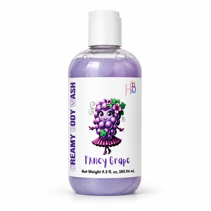 Bottle of Fancy Grape Body wash