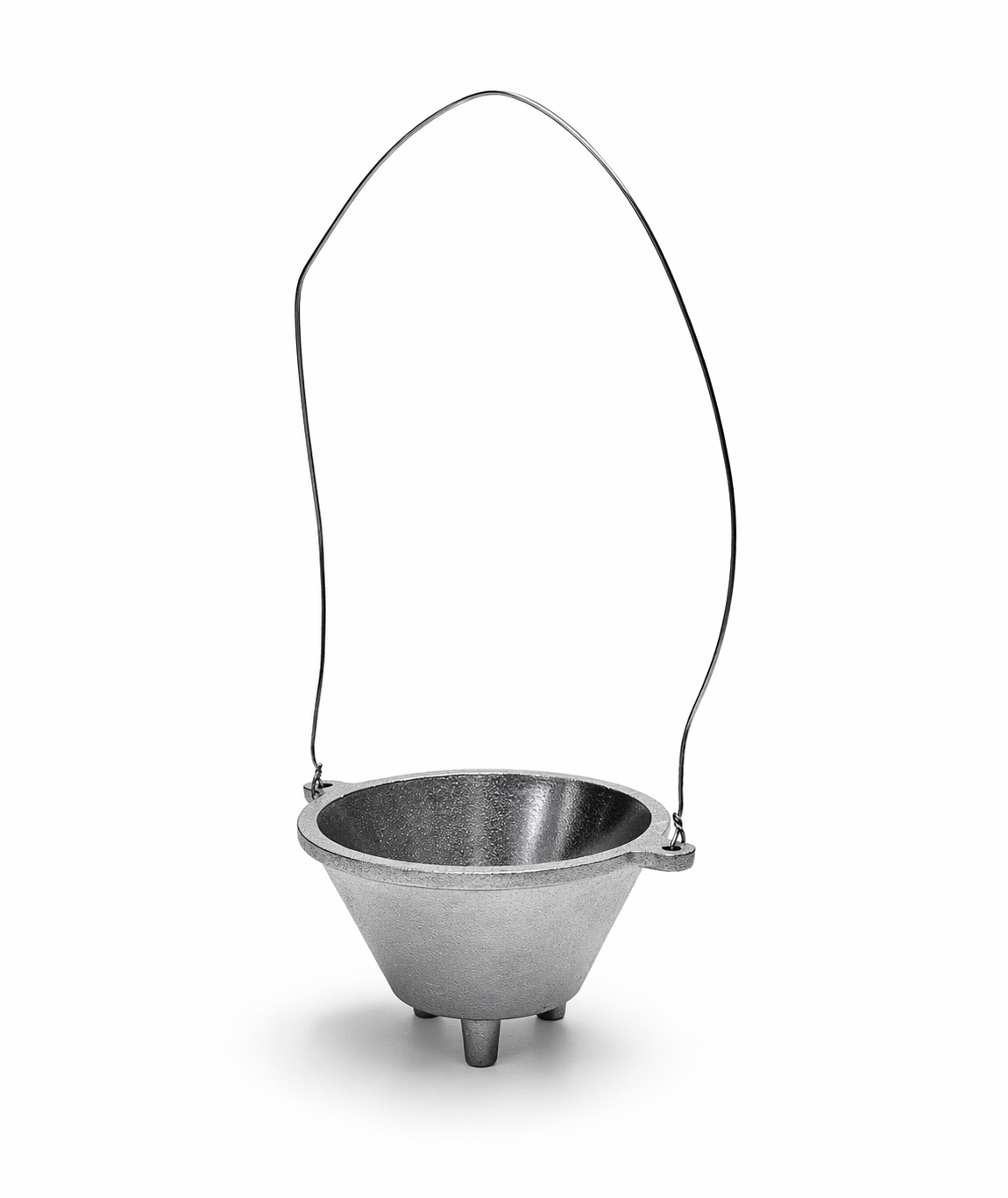 Mini Aluminum Burner Cauldron with Handle