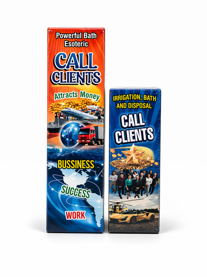 Two colorful brochures with text and graphics on a white background