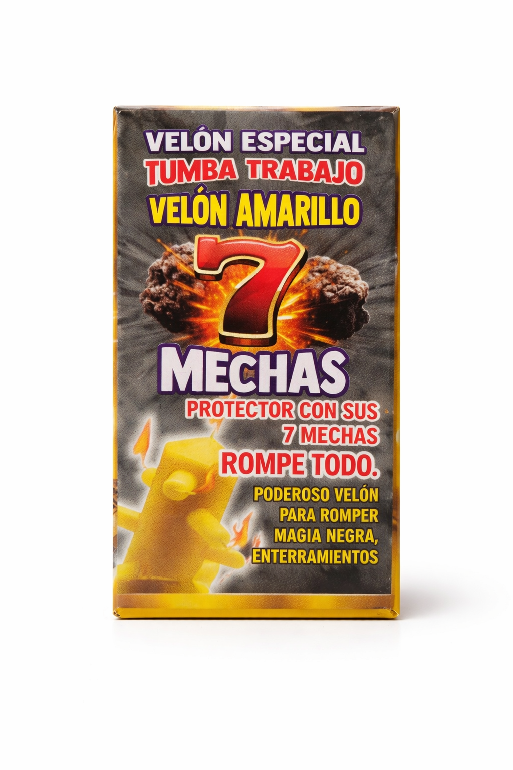 Box of Velon Especial with text in Spanish on a white background