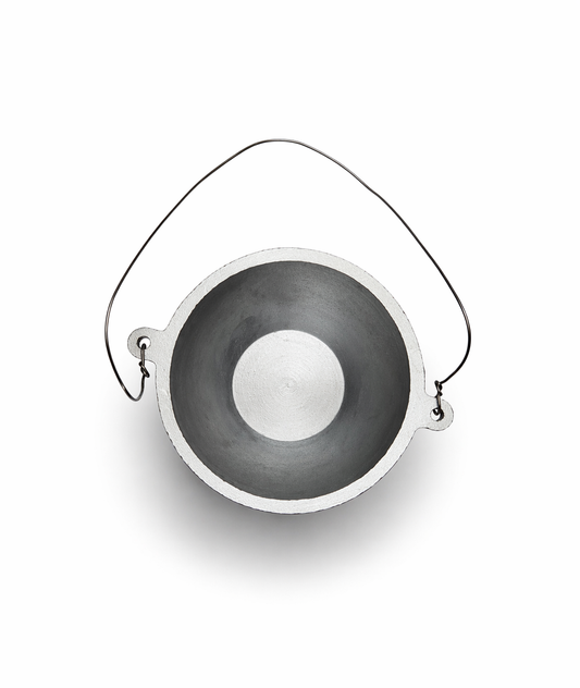 Mini Aluminum Burner Cauldron with Handle