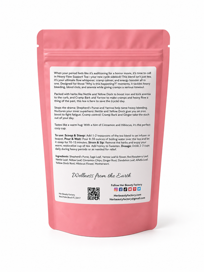 Pink package with text on a white background