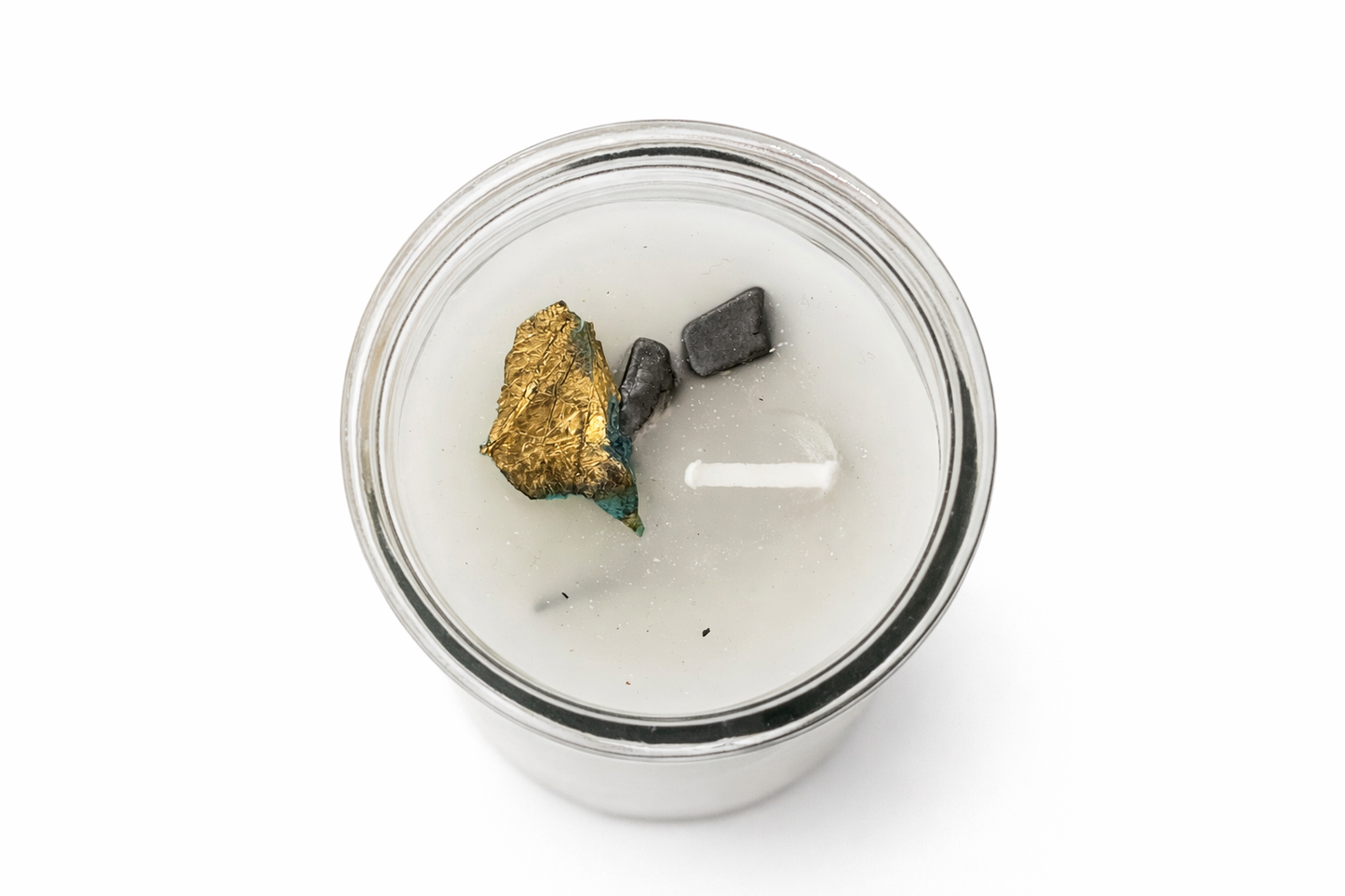 Golden Rain Prepared Candle