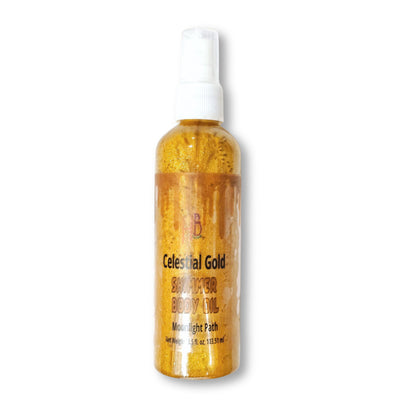 Celestial Gold Shimmer Body Oil