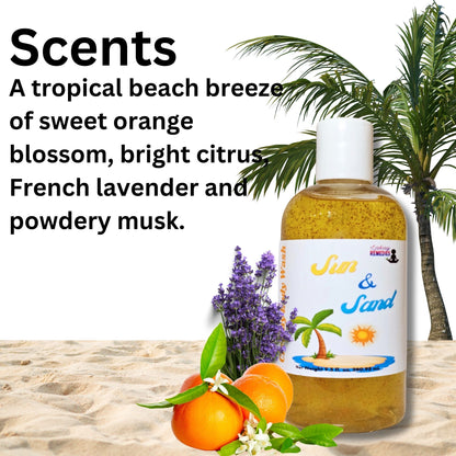 Sun & Sand Body Wash & Lotion Set