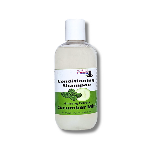 Cucumber Mint Conditioning Shampoo With Ginseng Extract