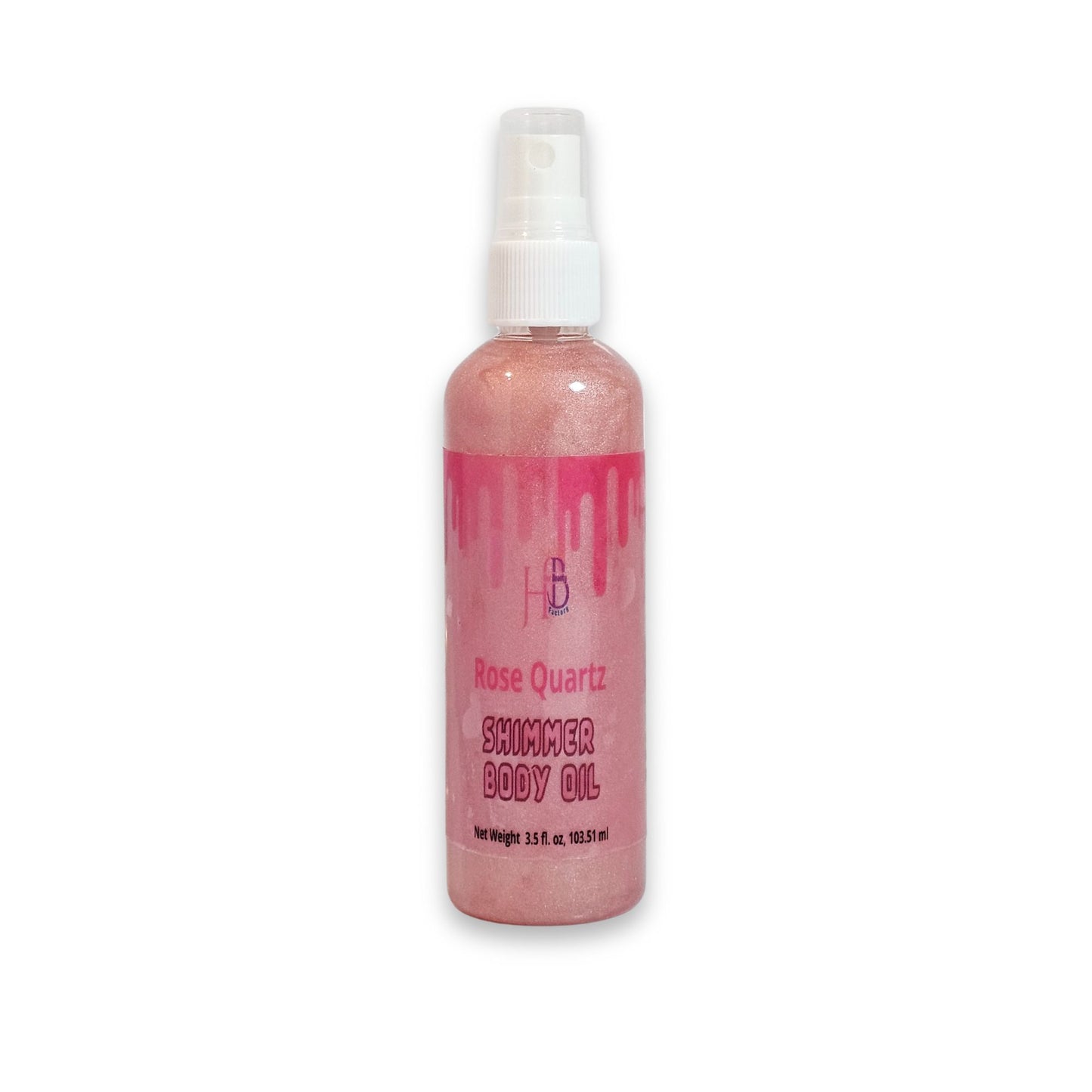 Rose Quartz Shimmer Body Oil