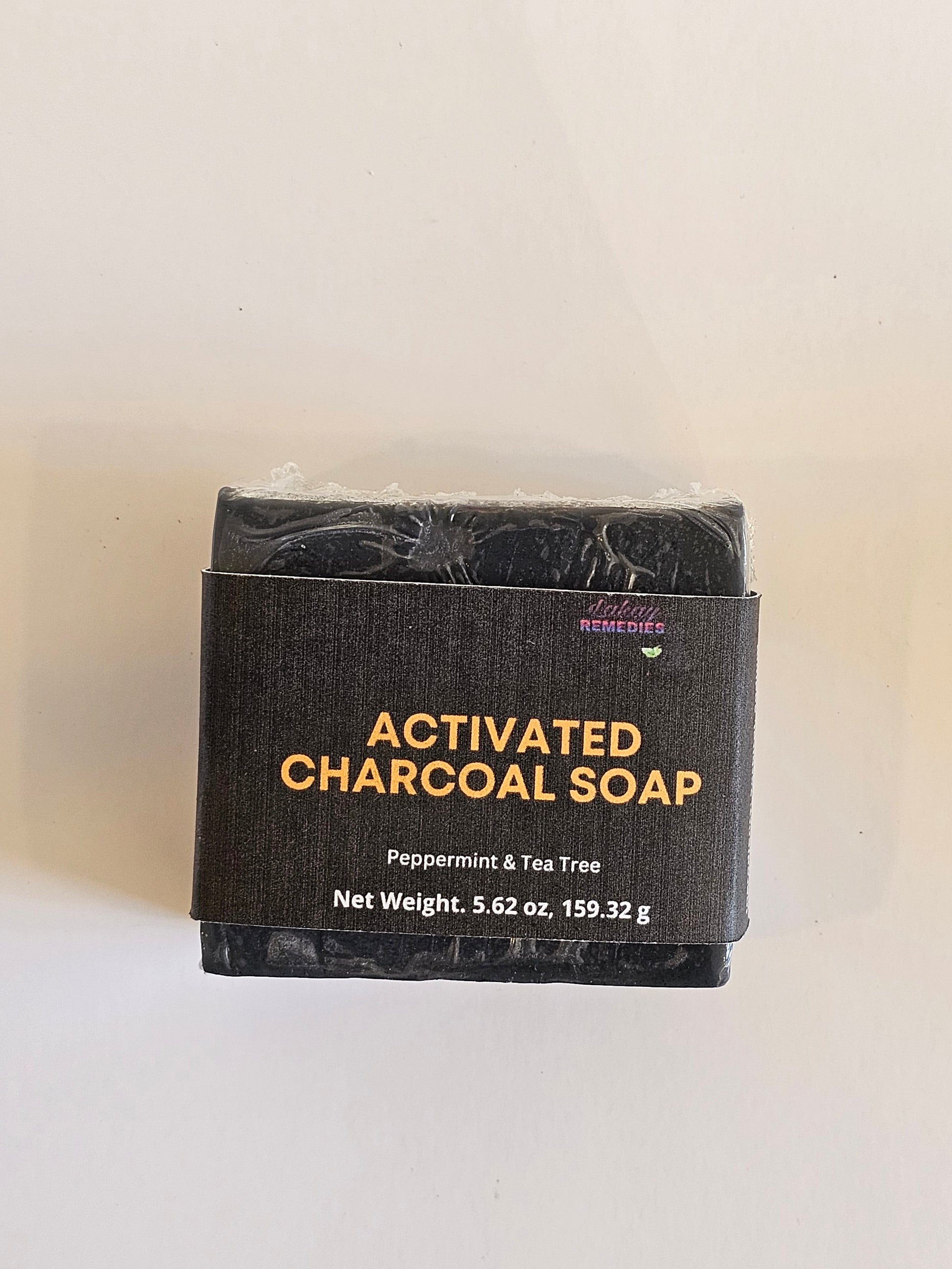 Peppermint & Tea Tree Activated Charcoal Soap