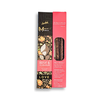 Love Rose & Olibanum Artisanal Incense