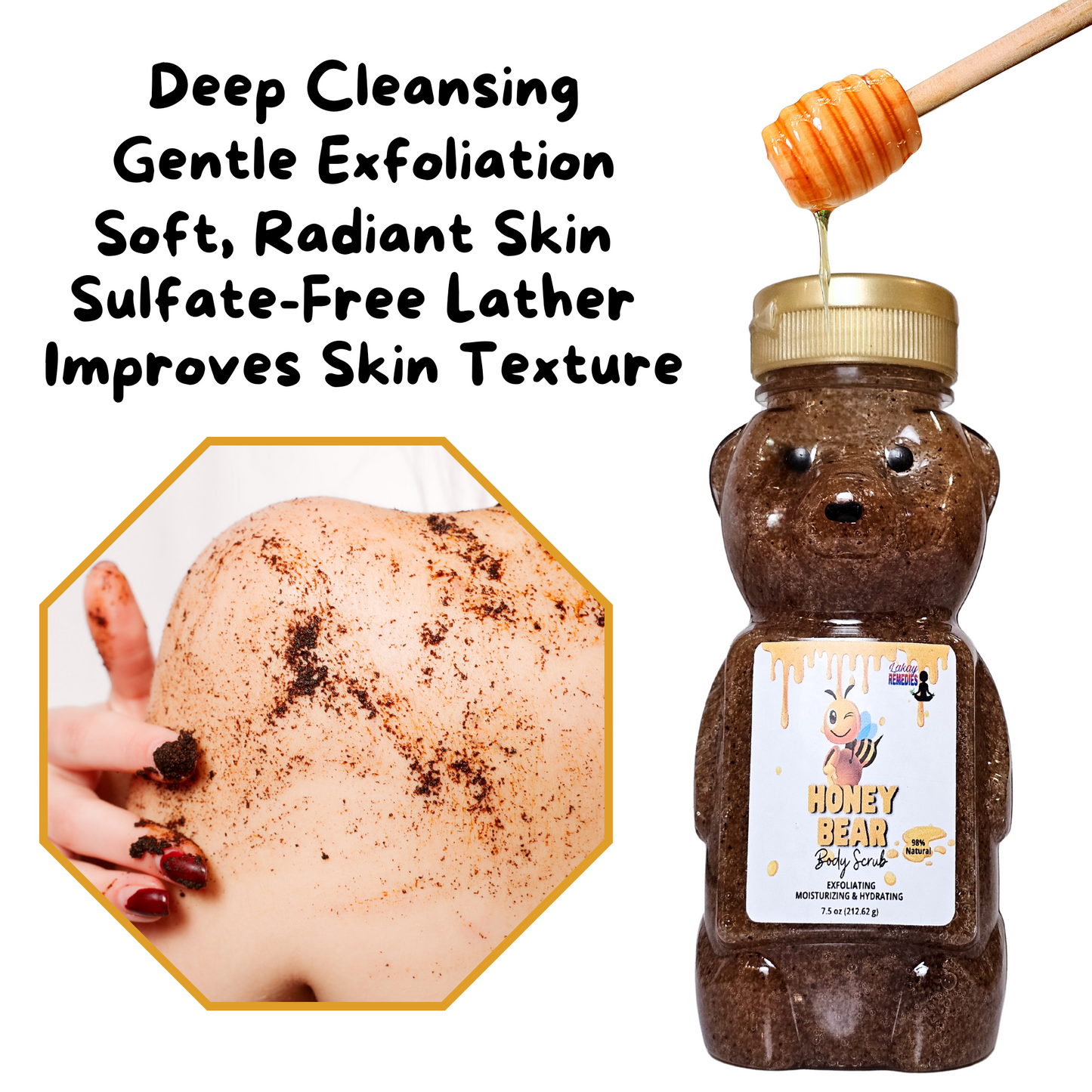 Honey Bear Moisturizing Body Care Set