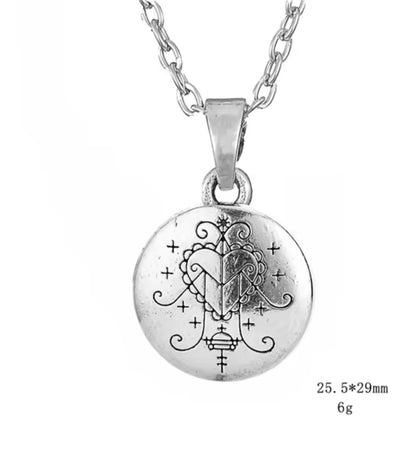 Silver Ezili Freda Pendant Necklace