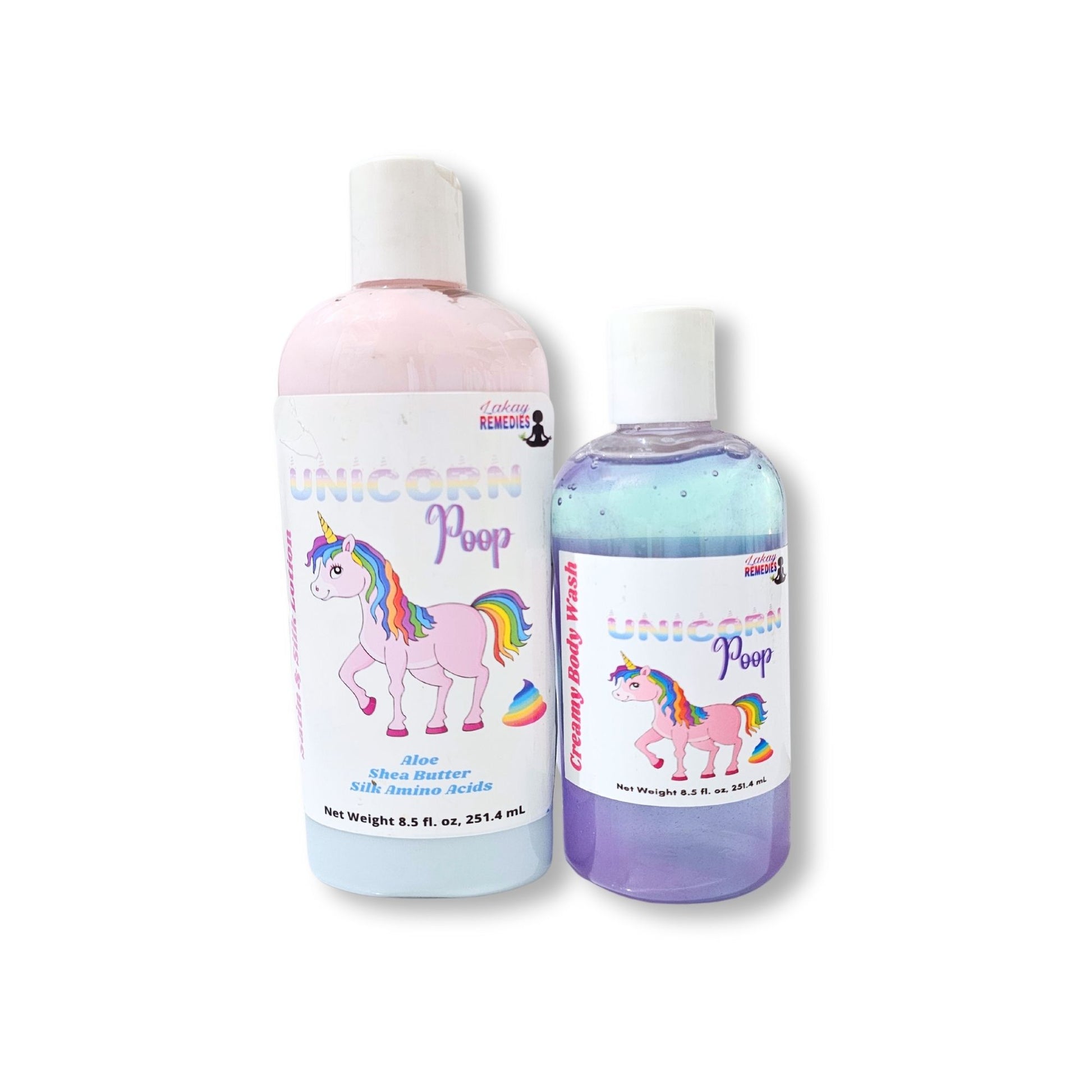 Unicorn Poop Body Wash & Lotion Set