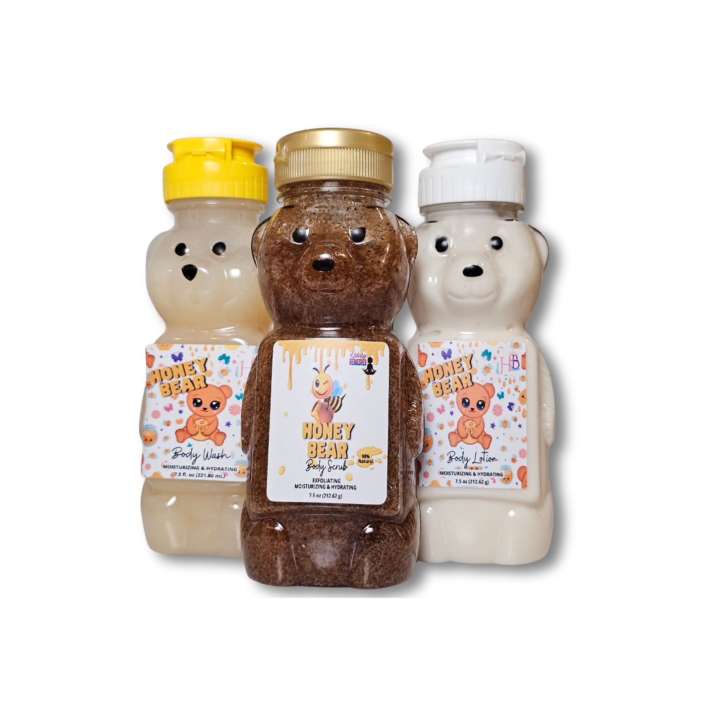 Honey Bear Moisturizing Body Care Set