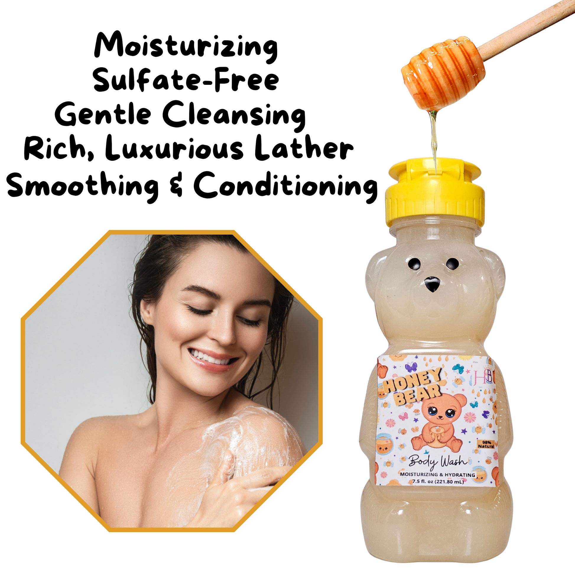 Honey Bear Moisturizing Body Wash