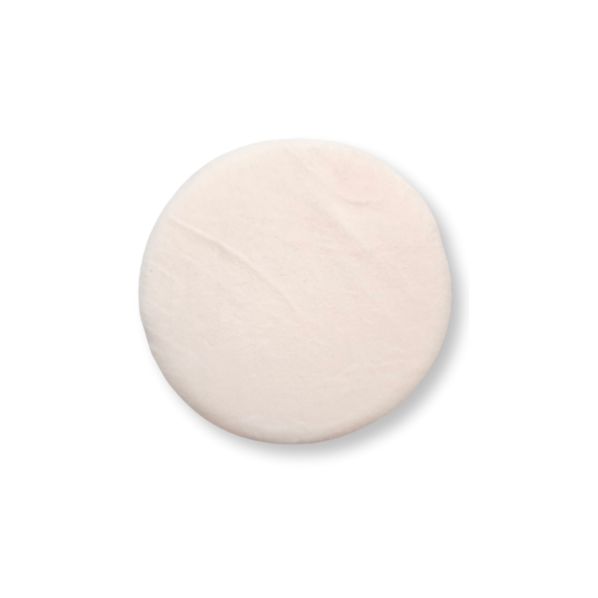 White Large Body Powder Puff