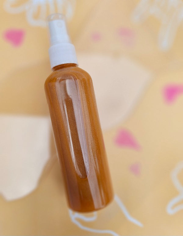 Golden Sunset Shimmer Body Oil