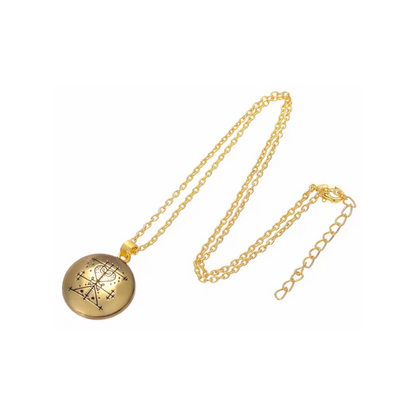 Gold Ezili Freda Pendant Necklace