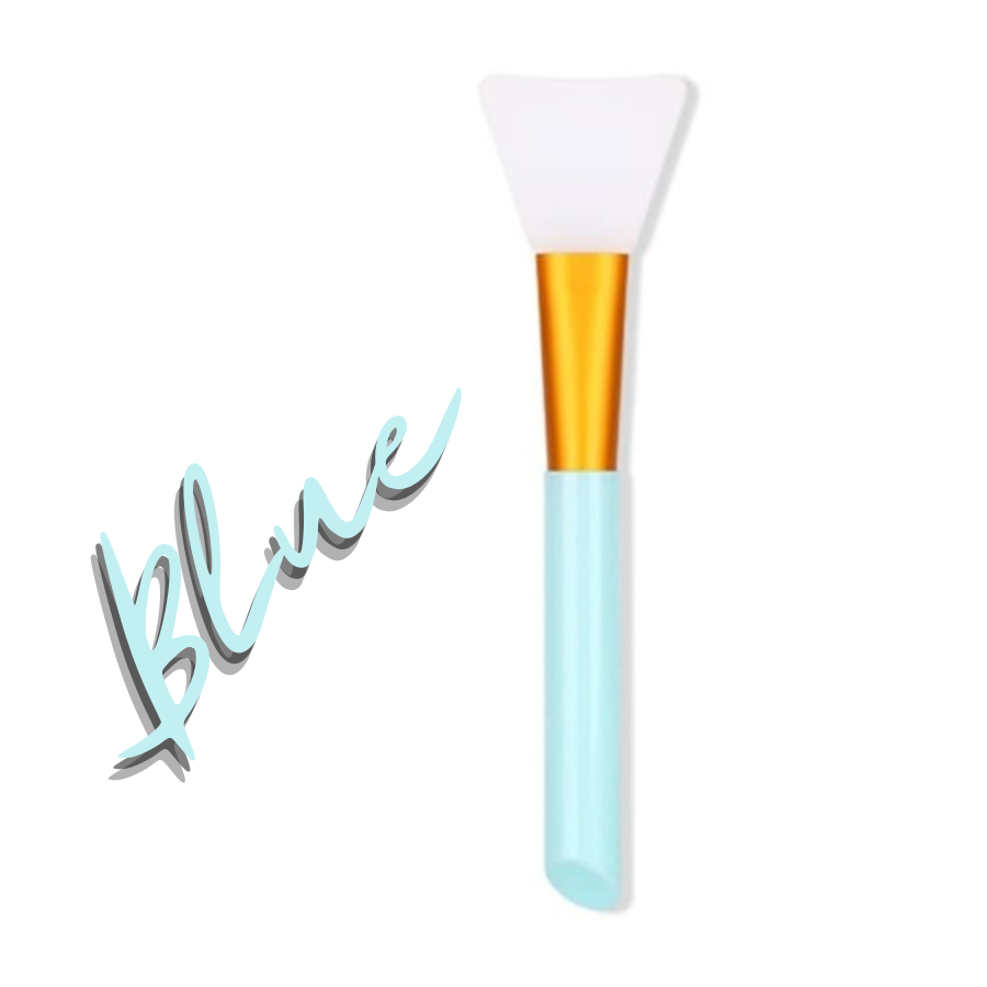 Blue Silicone Facial Mask Applicator